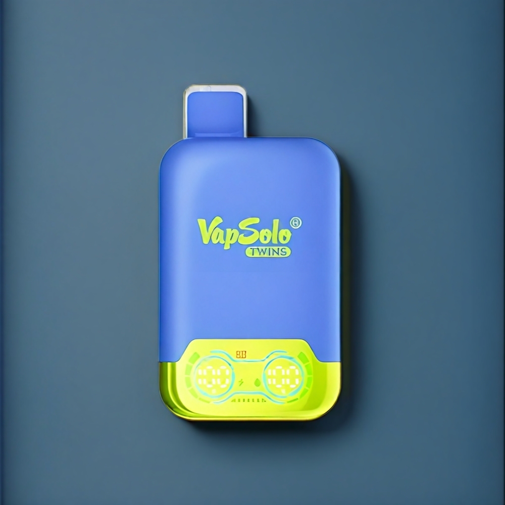 Vapsolo Twins New Zealand Wholesale 20000 Puffs Blue Razz Lemonade & Lemon Lime