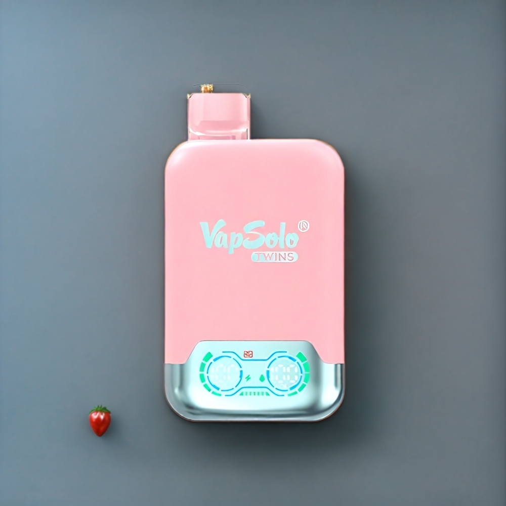Vapsolo Twins New Zealand Wholesale 20000 Puffs Strawberry Ice & Mango Peach Watermelon