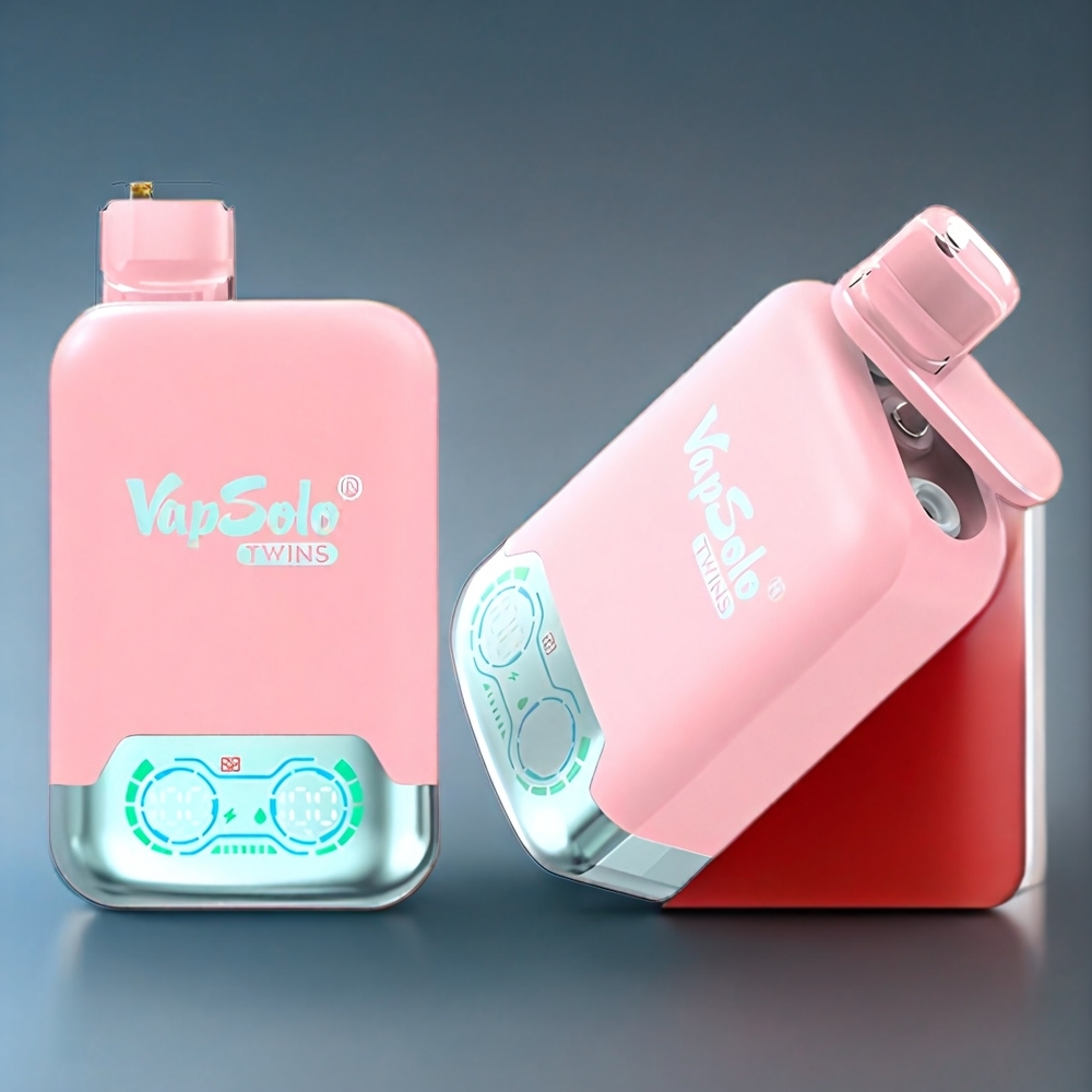 Vapsolo Twins New Zealand Wholesale 20000 Puffs Strawberry Ice & Mango Peach Watermelon