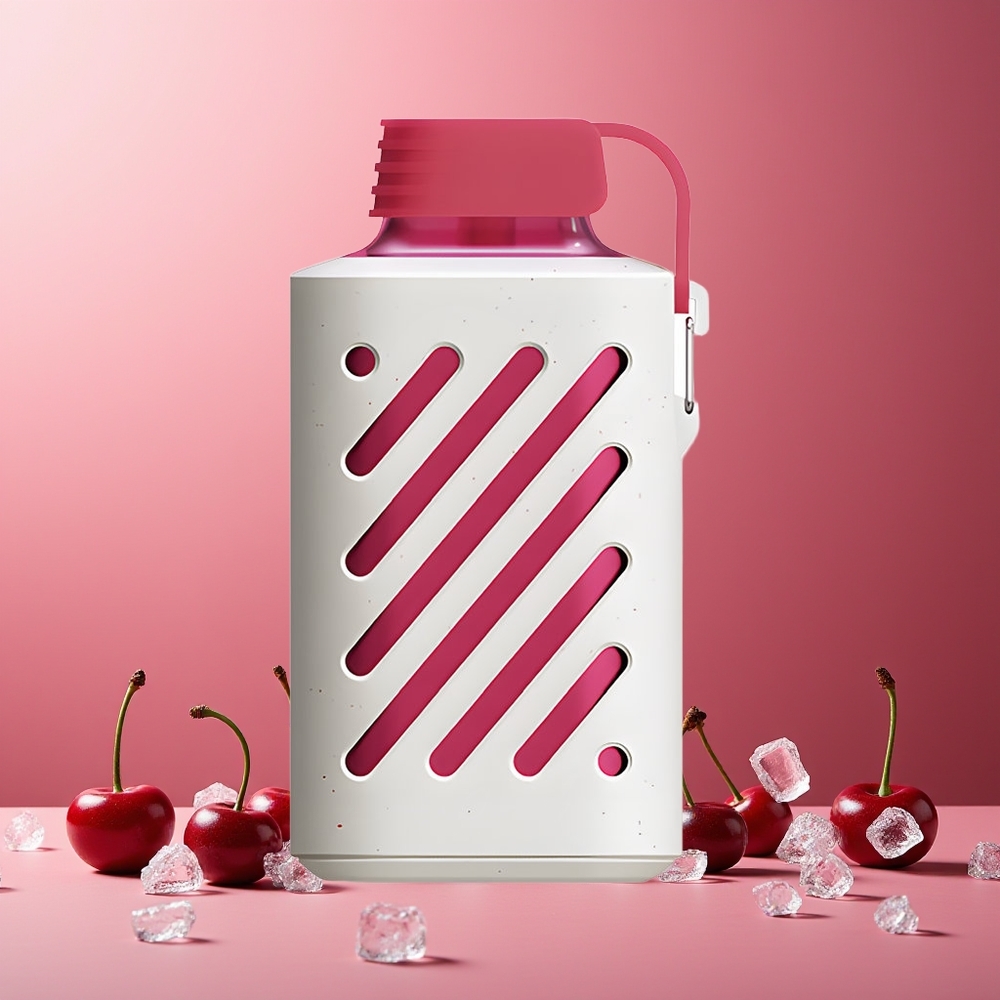 VOZOL GEAR 10000 Disposable Vape Cherry Ice 10000 Puffs New Zealand Wholesale 20ml E-liquid VAMT Mesh Coil 65% PCR Materials 500mAh Battery