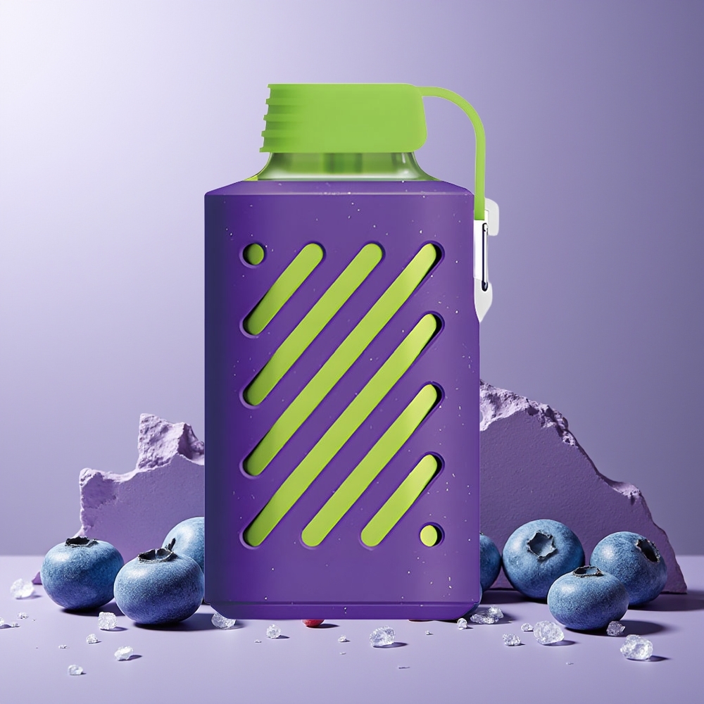 VOZOL GEAR 10000 Disposable Vape New Zealand Wholesale - Blueberry Ice, 10000 Puffs, 20ml E-liquid, 500mAh Battery, VAMT Mesh Coil