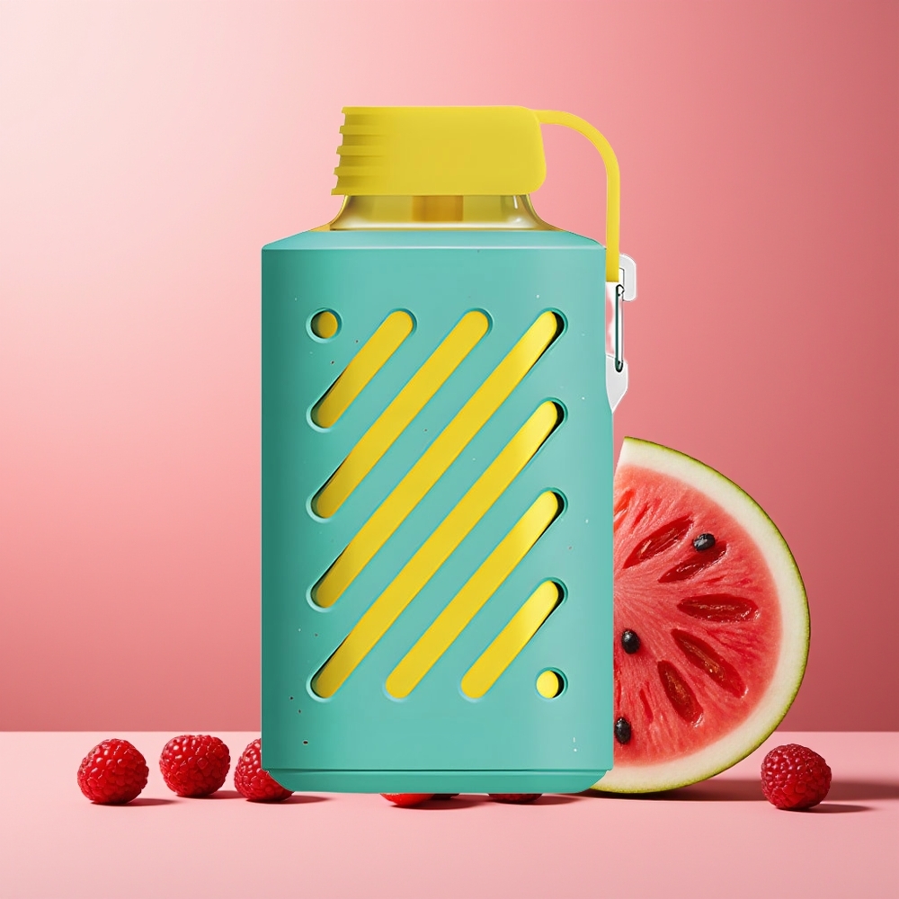 VOZOL GEAR 10000 Disposable Vape New Zealand Wholesale - Raspberry Watermelon, 10000 Puffs, 20ml E-liquid, 500mAh Battery, 65% PCR Materials