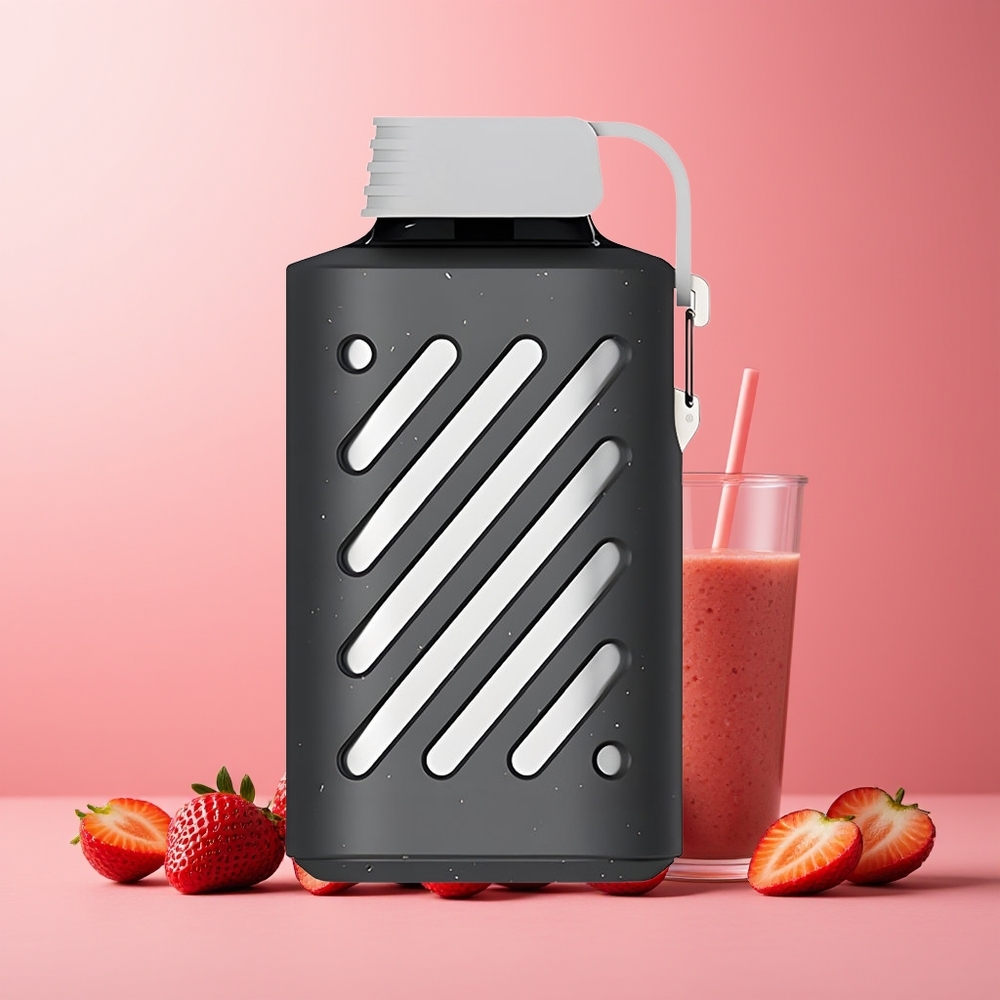 VOZOL GEAR 10000 Disposable Vape Strawberry Smoothie New Zealand Wholesale, 10000 Puffs, 20ml E-liquid, VAMT Mesh Coil, 65% PCR Materials