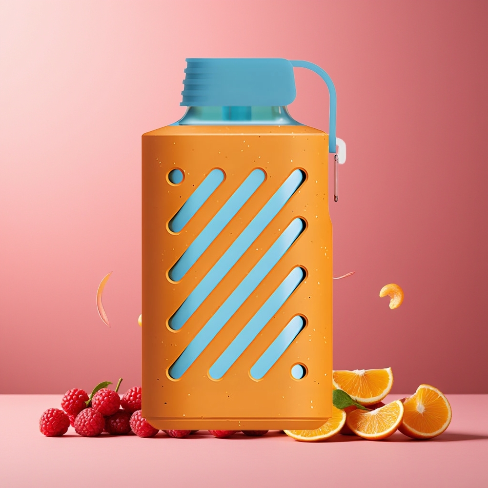 VOZOL GEAR 10000 New Zealand Wholesale Disposable Vape 10000 Puffs 20ml E-liquid Raspberry Tangerine VAMT Mesh Coil