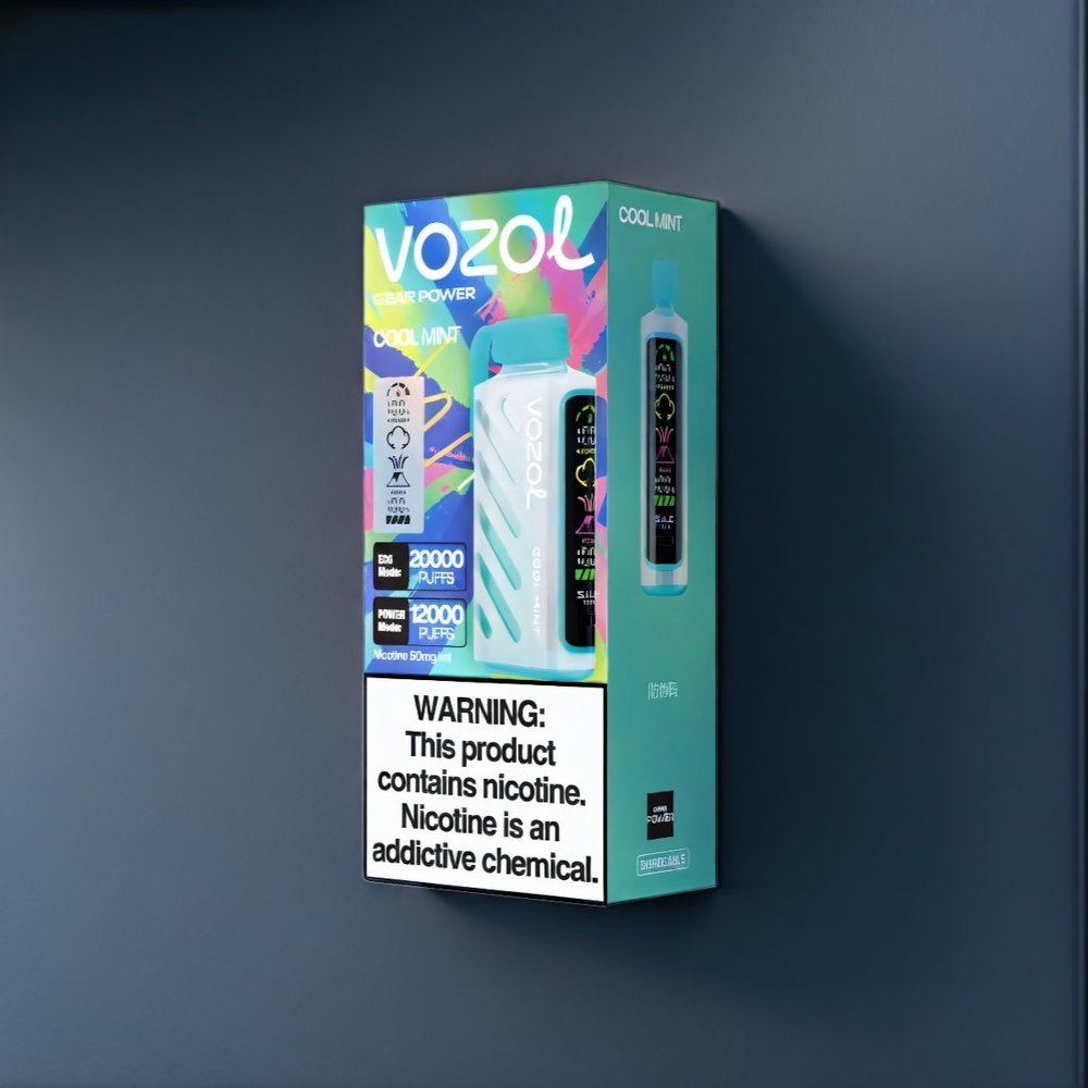 Vozol Gear New Zealand Wholesale Power 20000 Puffs Cool Mint Vape