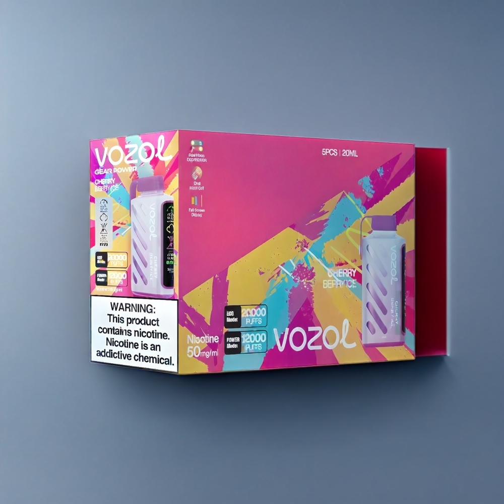 Vozol Gear New Zealand Wholesale Power Cherry Berry Ice 20000 Puffs