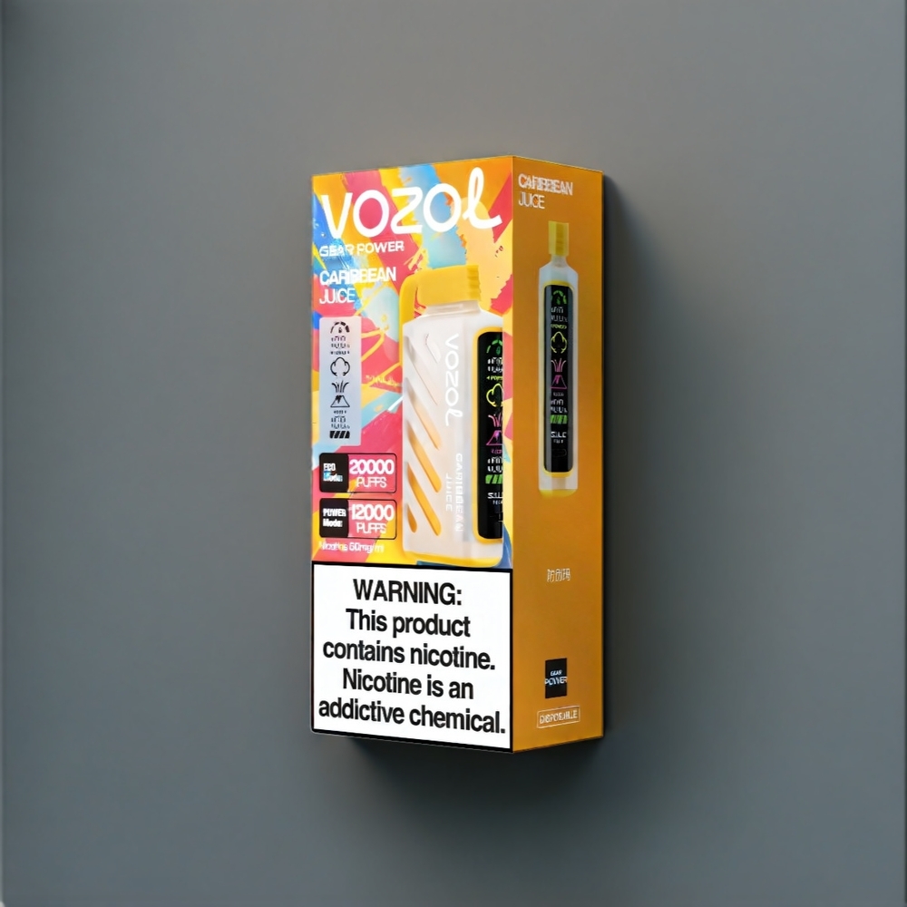 Vozol Gear Power New Zealand Wholesale Caribbean Juice 20000 Puffs