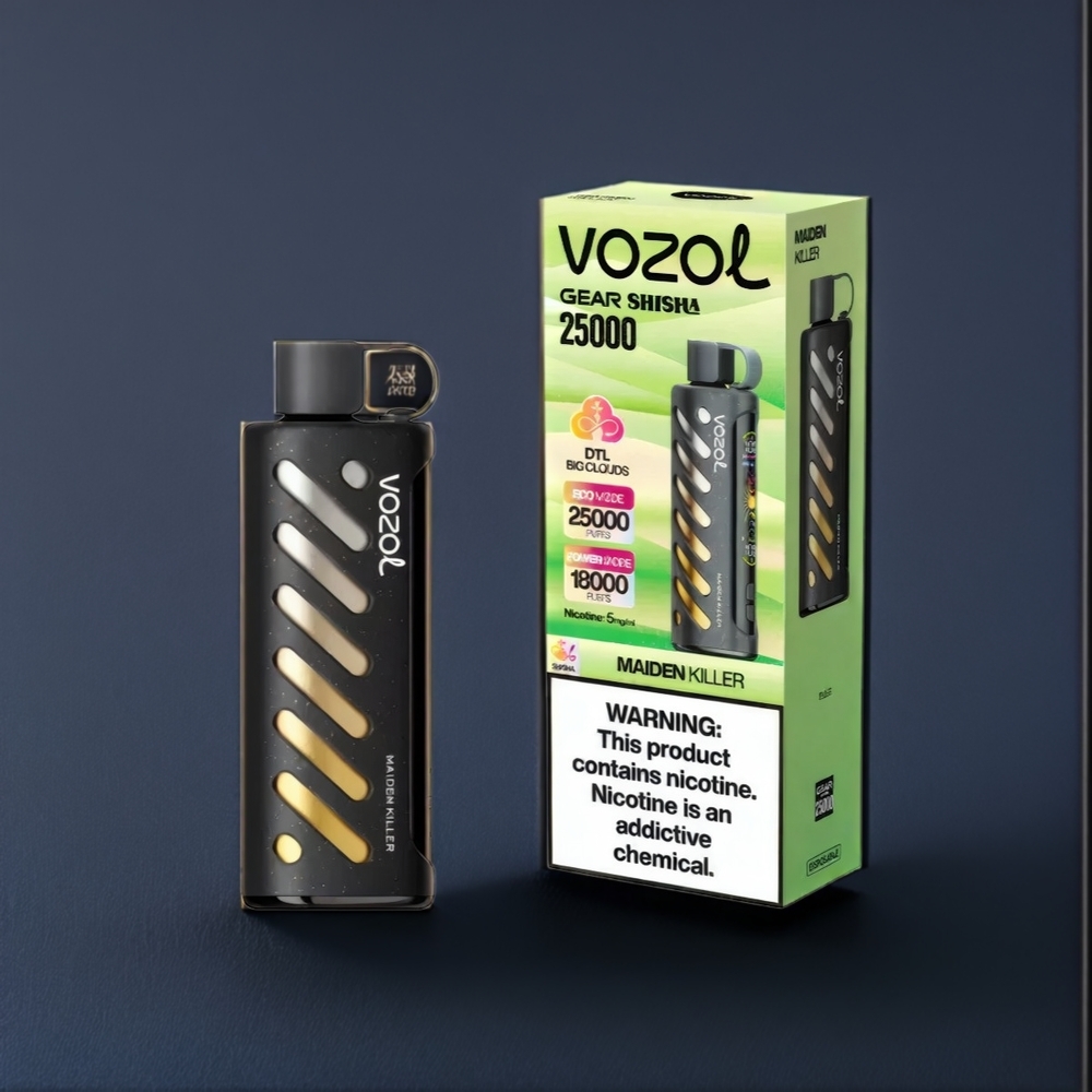 Vozol Gear Shisha 25000 Puffs New Zealand Wholesale Vape Maiden Killer