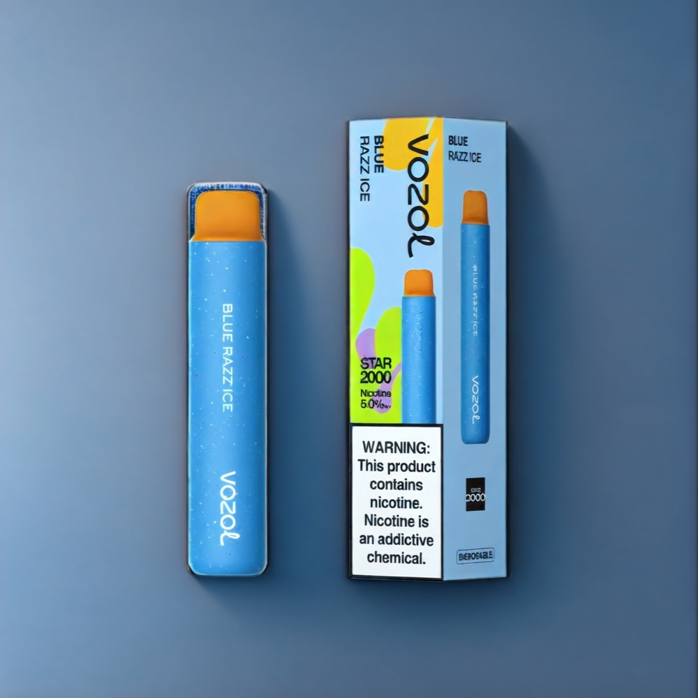 Vozol Star New Zealand Wholesale 20000 Puffs Blue Razz Ice Vape