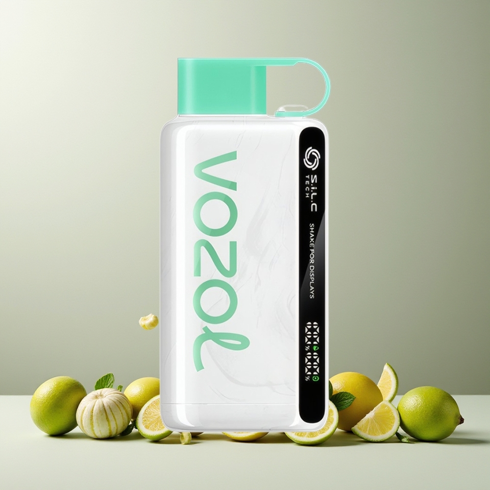 VOZOL STAR 9000/12000 Disposable Vape Lemon Mint New Zealand Wholesale with 650mAh Battery, 30% Faster Charge, S.i.L.C TECH, Shake Display