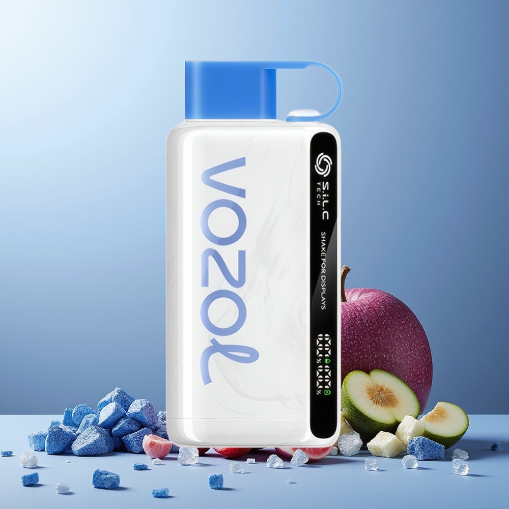 VOZOL STAR 9000/12000 Disposable Vape New Zealand Wholesale Blue Razz Ice with 650mAh Battery & 30% Faster Charge