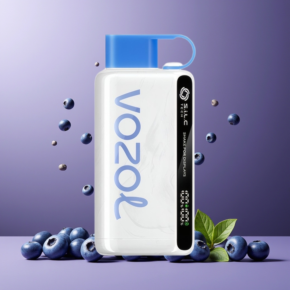 VOZOL STAR 9000/12000 Disposable Vape New Zealand Wholesale Blueberry Storm with 650mAh Battery & 9000/12000 Puffs