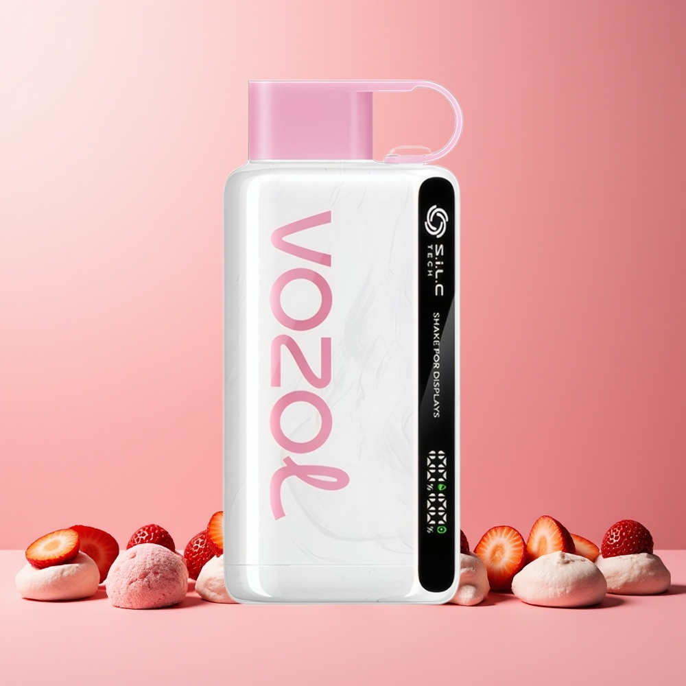 VOZOL STAR 9000/12000 Disposable Vape New Zealand Wholesale Strawberry Ice Cream with 650mAh Battery & S.i.L.C TECH