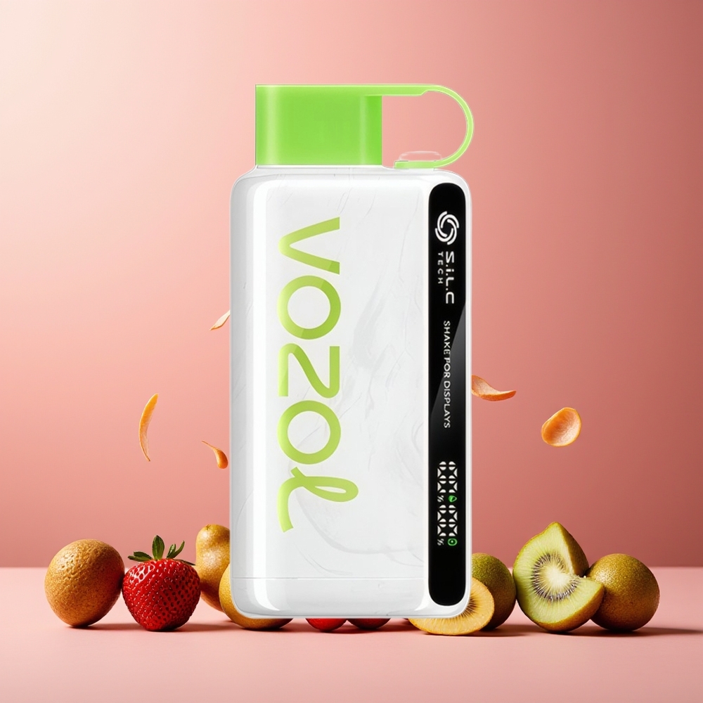 VOZOL STAR 9000/12000 Disposable Vape Strawberry Kiwi New Zealand Wholesale with S.i.L.C TECH & 650mAh Battery