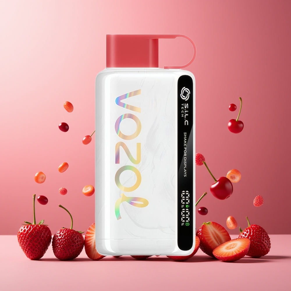 VOZOL STAR 9000/12000 New Zealand Wholesale 650mAh 30% Faster Charge Strawberry Raspberry Cherry Disposable Vape