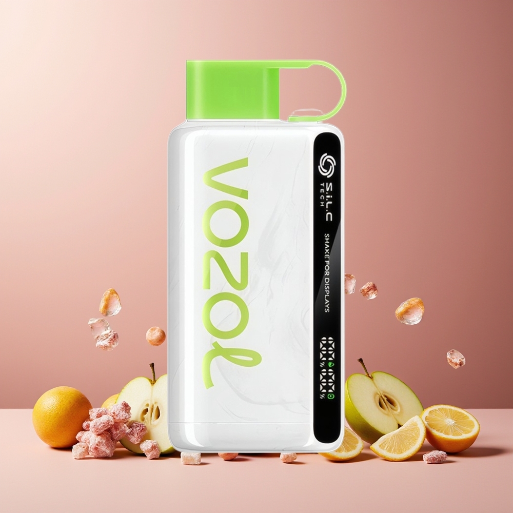VOZOL STAR 9000/12000 New Zealand Wholesale Disposable Vape Sour Apple Ice with 650mAh Battery & 30% Faster Charge